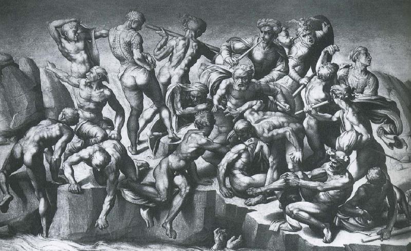 CERQUOZZI, Michelangelo Battle Cassina Norge oil painting art